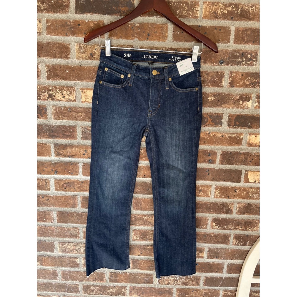 J.Crew 9" Demi Boot Crop Jeans